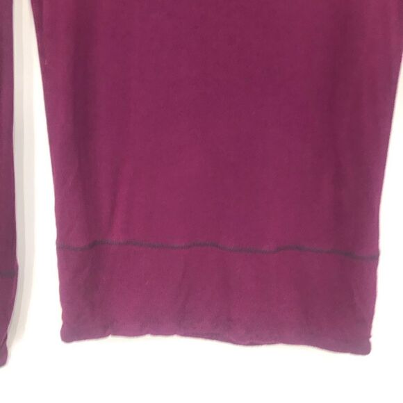 Kuhl Maroon Wool Blend Performance Base Layer Long Sleeve Pullover Shirt - Picture 4 of 15